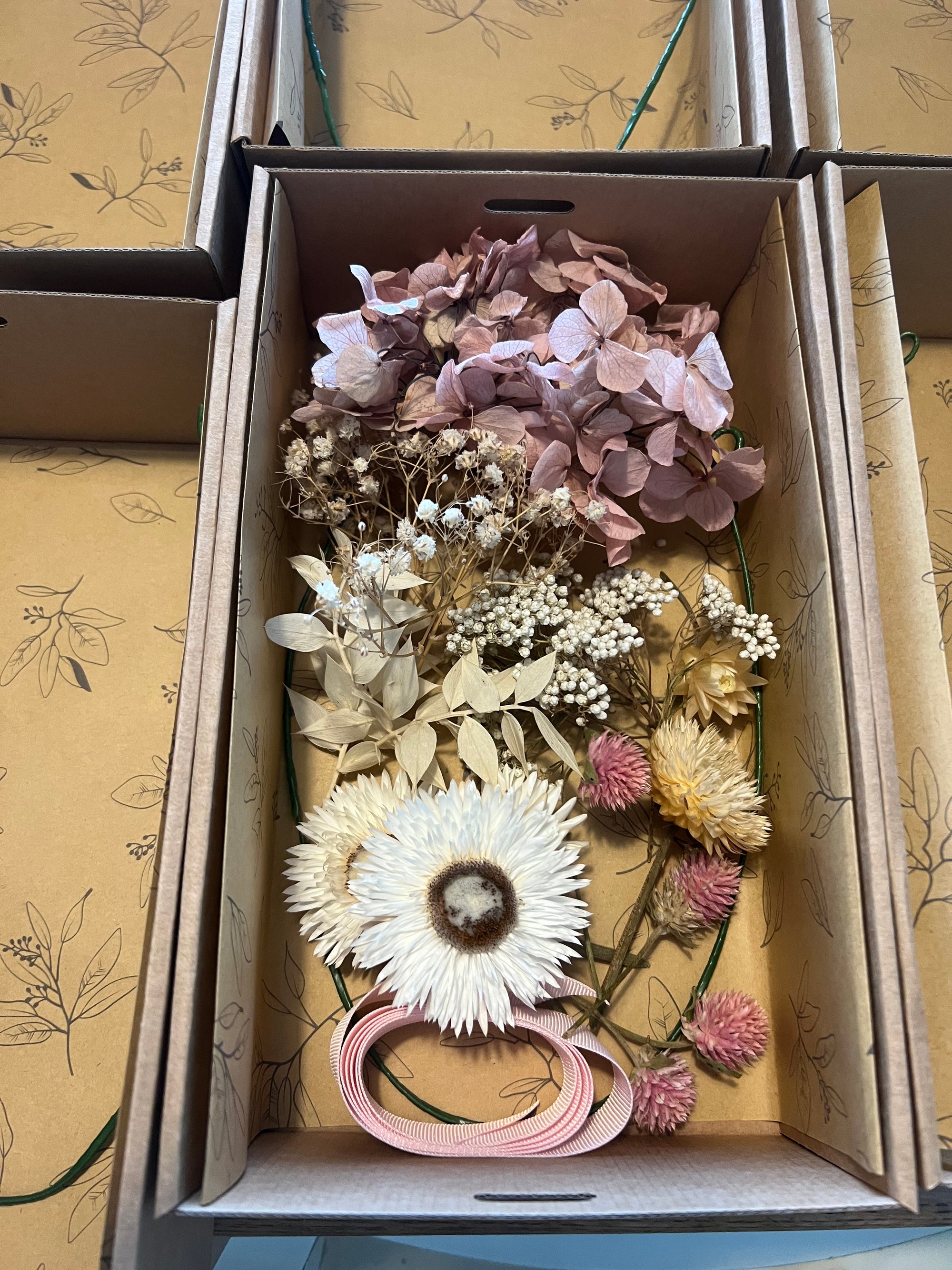 DIY Flower Crown Box - Everlastings